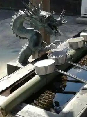 武蔵第六天神社の手水舎