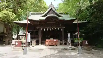 谷保天満宮の本殿・本堂