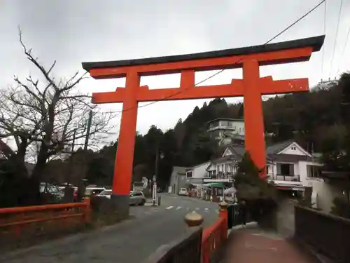 箱根神社の鳥居