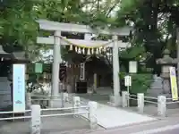 新田神社の鳥居