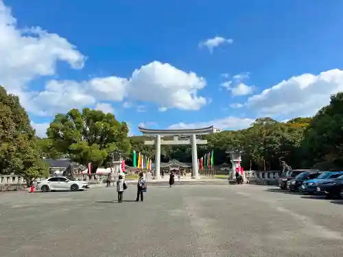 福岡縣護國神社の鳥居