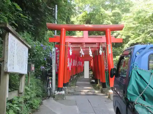 佐助稲荷神社の鳥居