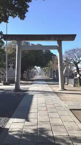 白山神社（二子町）の鳥居