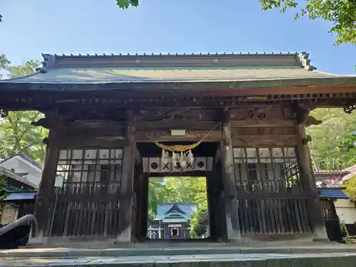 二本松神社の山門・神門