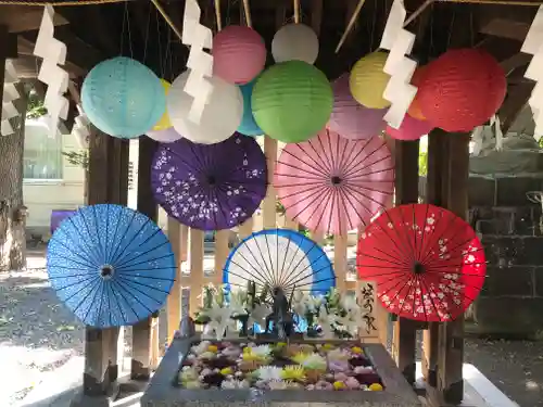 札幌諏訪神社の手水舎