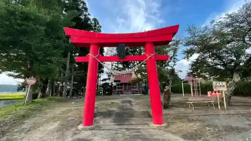 表刀神社の鳥居