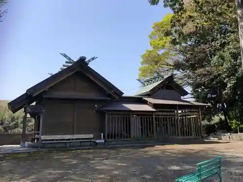 神明神社の本殿