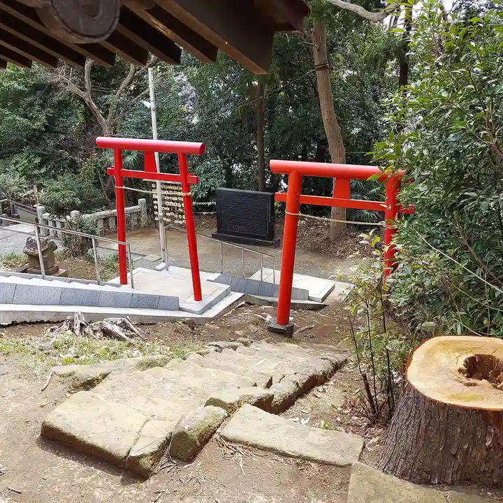 白旗神社(品濃白旗神社)(神奈川県)