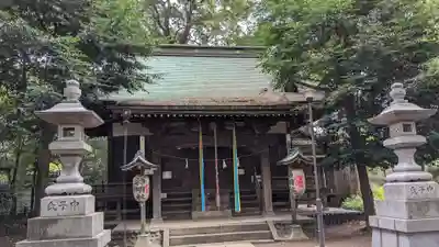 上連雀神明社の本殿・本堂