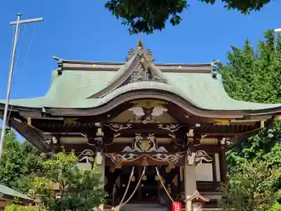 諏訪神社の本殿・本堂