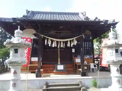 佐谷田神社の本殿・本堂