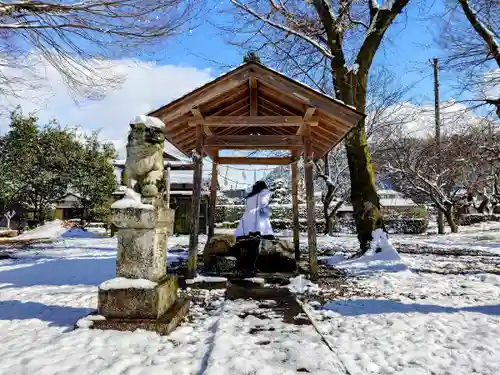 天神神社（伊岐津志）の手水舎