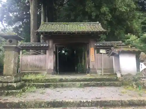 西巌殿寺の山門・神門