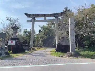 入水神社の鳥居