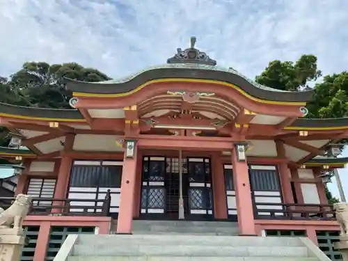 由良湊神社の本殿・本堂