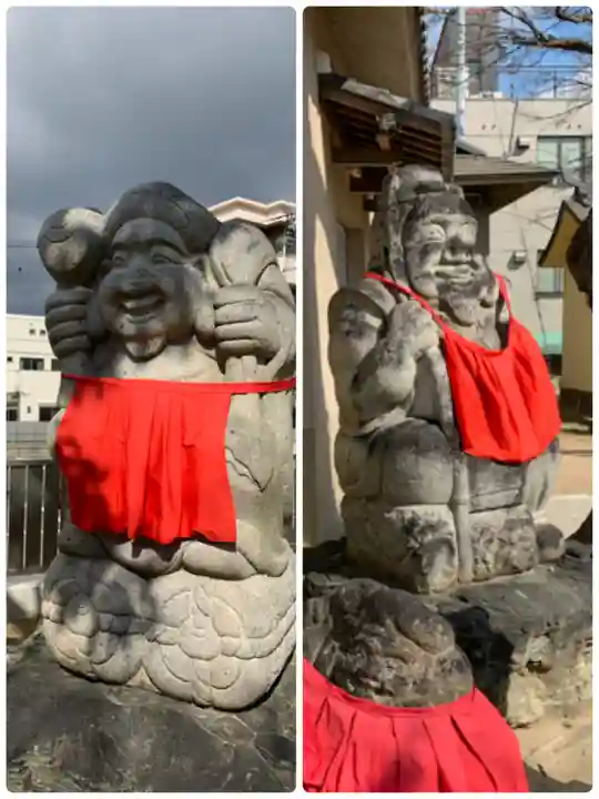 舞子六神社/まいこむの宮の像