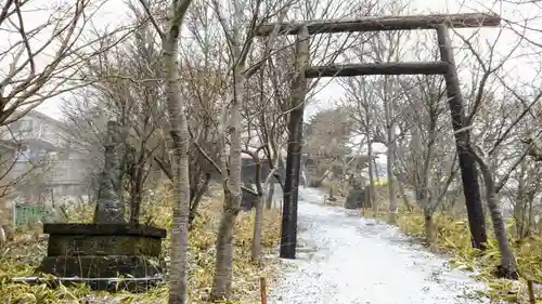 絵鞆神社の鳥居