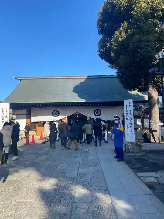 松陰神社の本殿・本堂