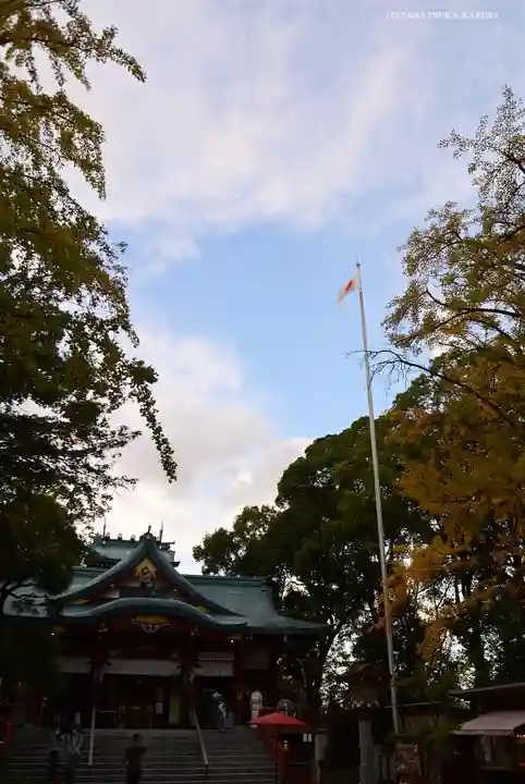 多摩川浅間神社の本殿・本堂