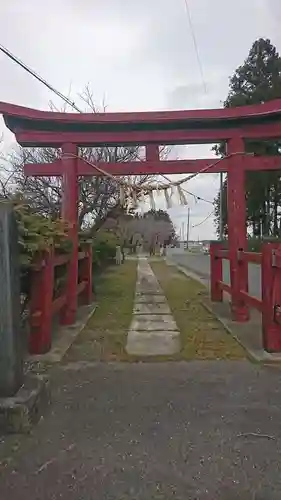 馬放天満宮の鳥居