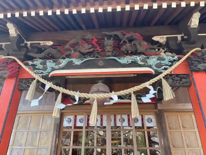 龍ケ崎八坂神社の芸術