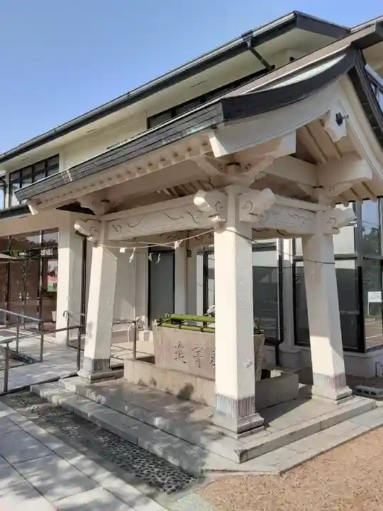 柿本神社の手水舎