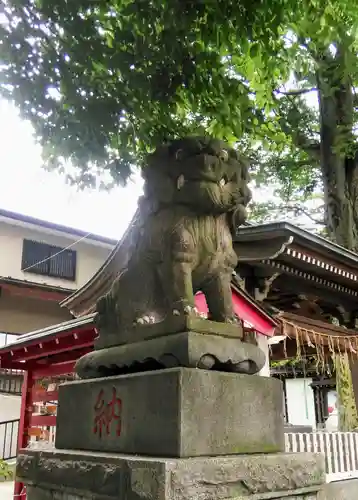 滝野川八幡神社の狛犬