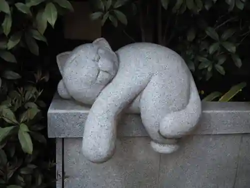 荻窪白山神社の狛犬