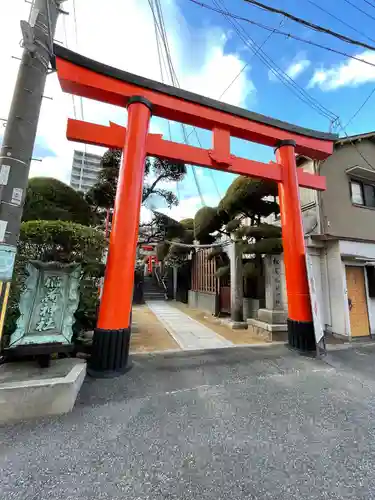 松尾稲荷神社の鳥居