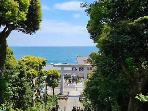 大洗磯前神社の周辺