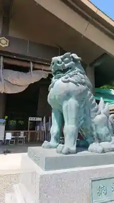 常陸国出雲大社の狛犬