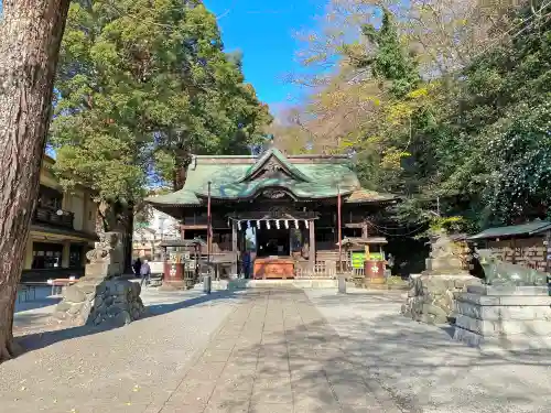 谷保天満宮の本殿・本堂
