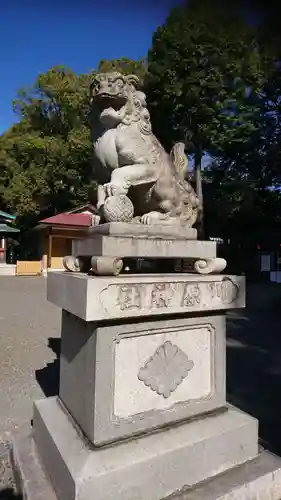 川原神社の狛犬