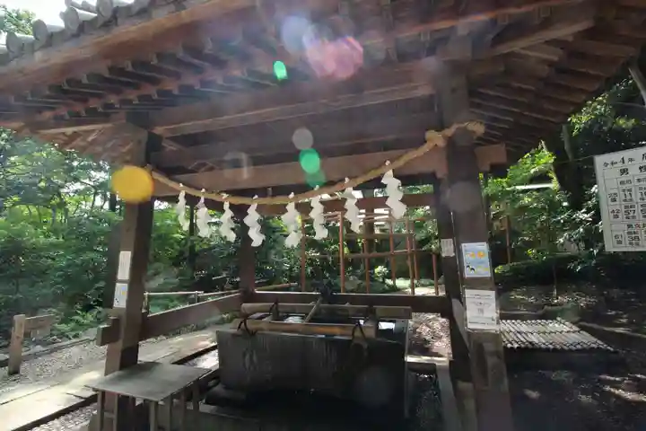岩槻久伊豆神社の手水舎