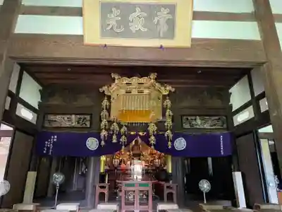 横浜 西方寺の本殿・本堂