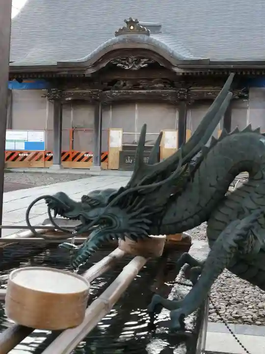 永福寺の手水舎