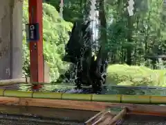 北口本宮冨士浅間神社の手水