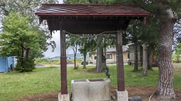 新十津川神社の手水舎