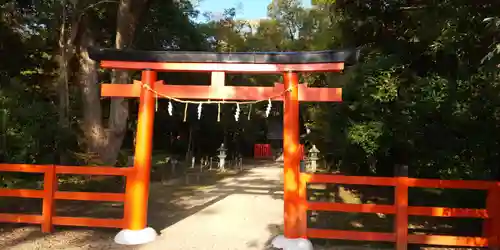 半木神社の鳥居