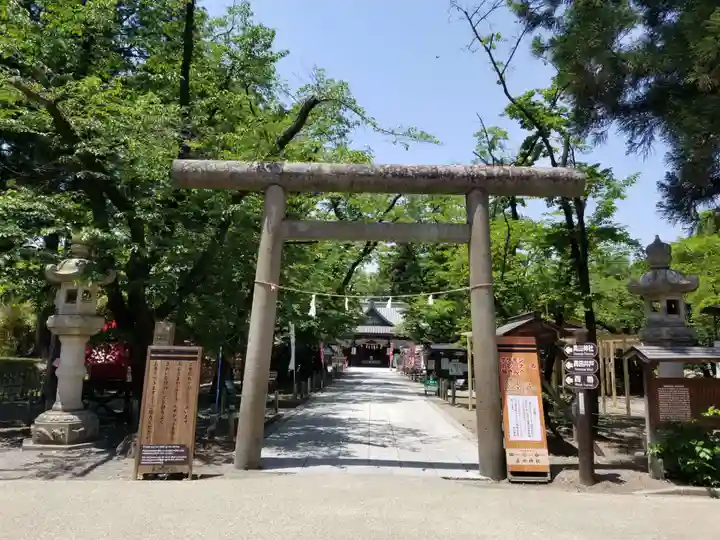 眞田神社の鳥居