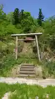 白山神社の鳥居
