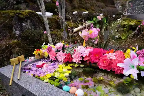 陽林寺の手水舎