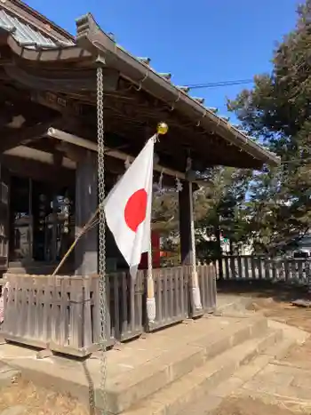尉殿神社の御朱印 2023年02月