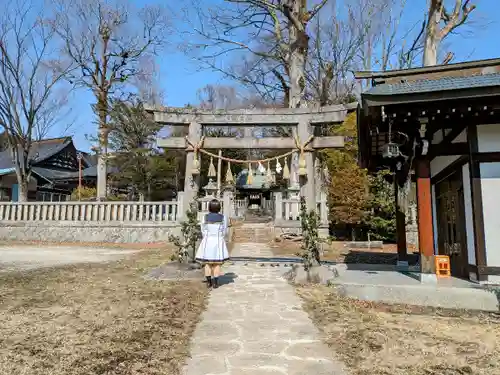 熊野神社の鳥居