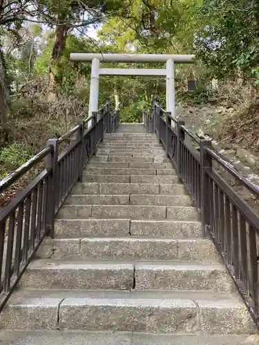 白旗神社(西御門)の鳥居