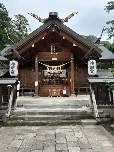 大間々神明宮の本殿・本堂