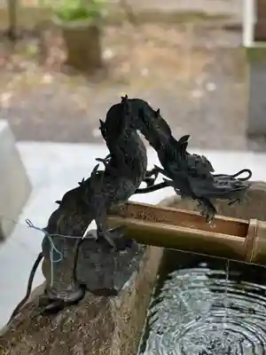 霊山神社の手水舎