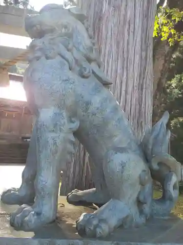 竃神社の狛犬