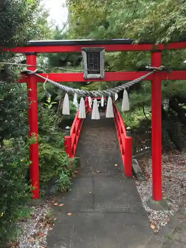 前橋神明宮の鳥居