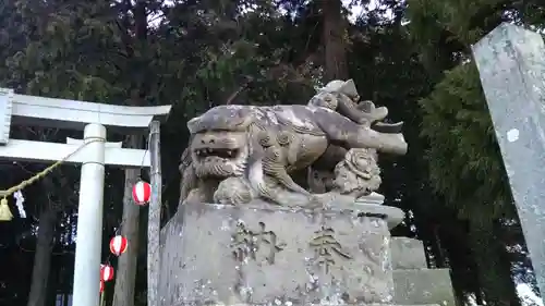 熊野神社の狛犬